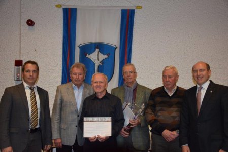 Die Geehrten bei der Jahreshauptversammlung 2014 Die Geehrten bei der Jahreshauptversammlung 2014